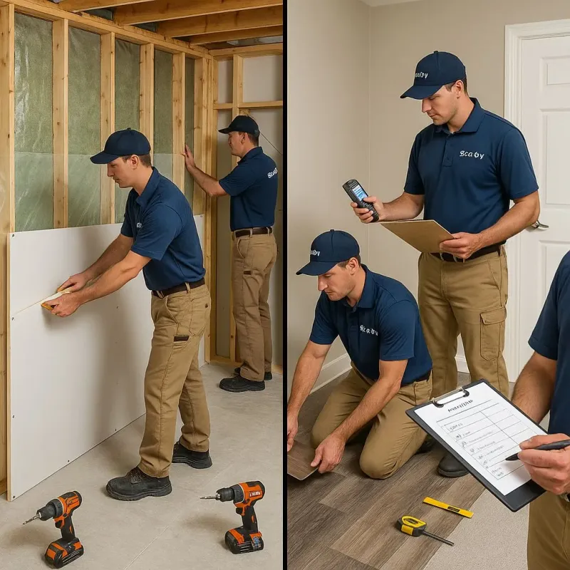 Repairs and Reconstruction process in Meyersdale, PA